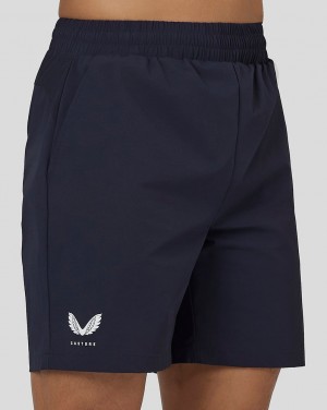 Castore Active Woven Shorts Granatowe | OZPSGTK-54