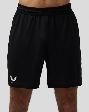 Castore Adapt 7” Knitted Shorts Czarne | PKMSDRI-48