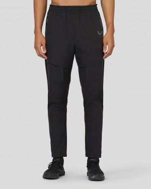 Castore Flex Woven Cargo Joggers Czarne | COESLUZ-70