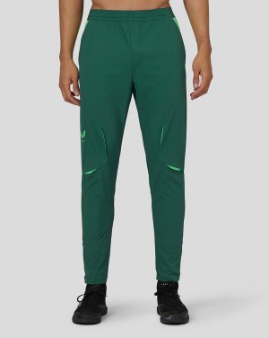 Castore Flex Woven Joggers Zielone | WBSNJHL-46