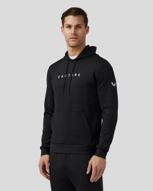 Castore Scuba Hoodie Czarne | FKQOHTB-83