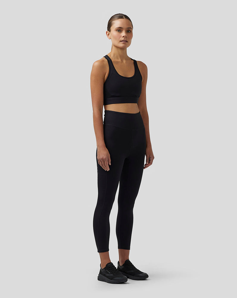 Castore Active Lightweight 7/8 Performance Leggings Czarne | VYLJDNT-90