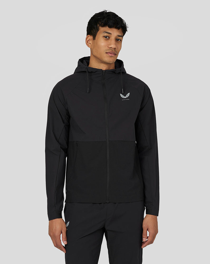 Castore Active Lightweight Woven Jacket Czarne | UVODCGA-39