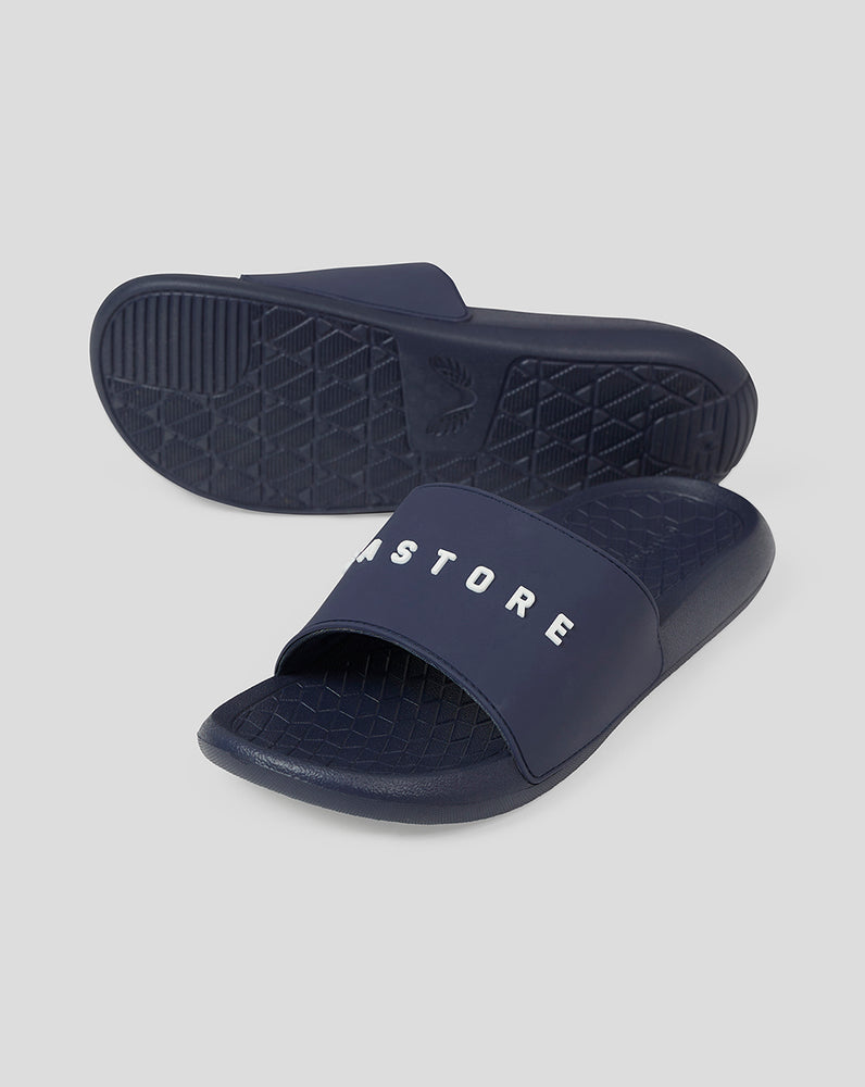 Castore Active Sliders Granatowe | EDUCRFA-07