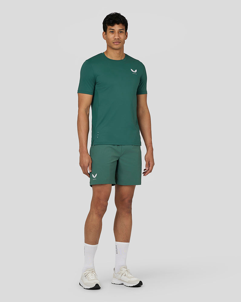 Castore Active Woven Shorts Zielone | MZIBNVH-59