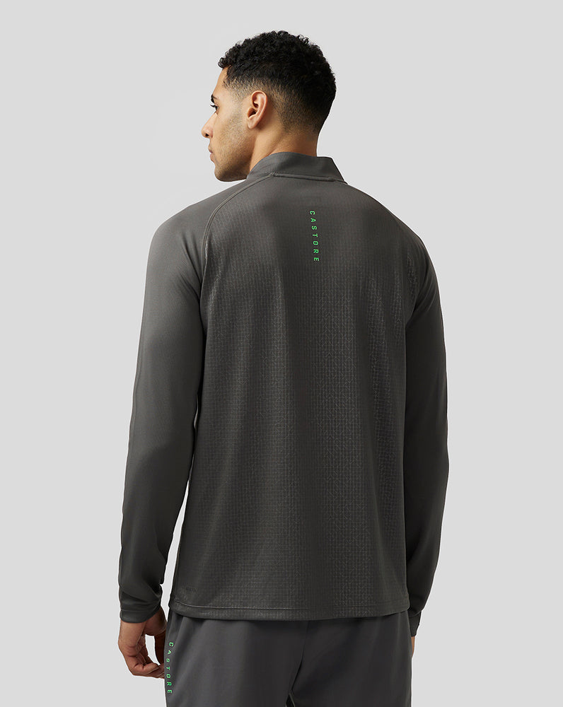 Castore Adapt Quarter Zip Top Gunmetal | NBMRYCF-80