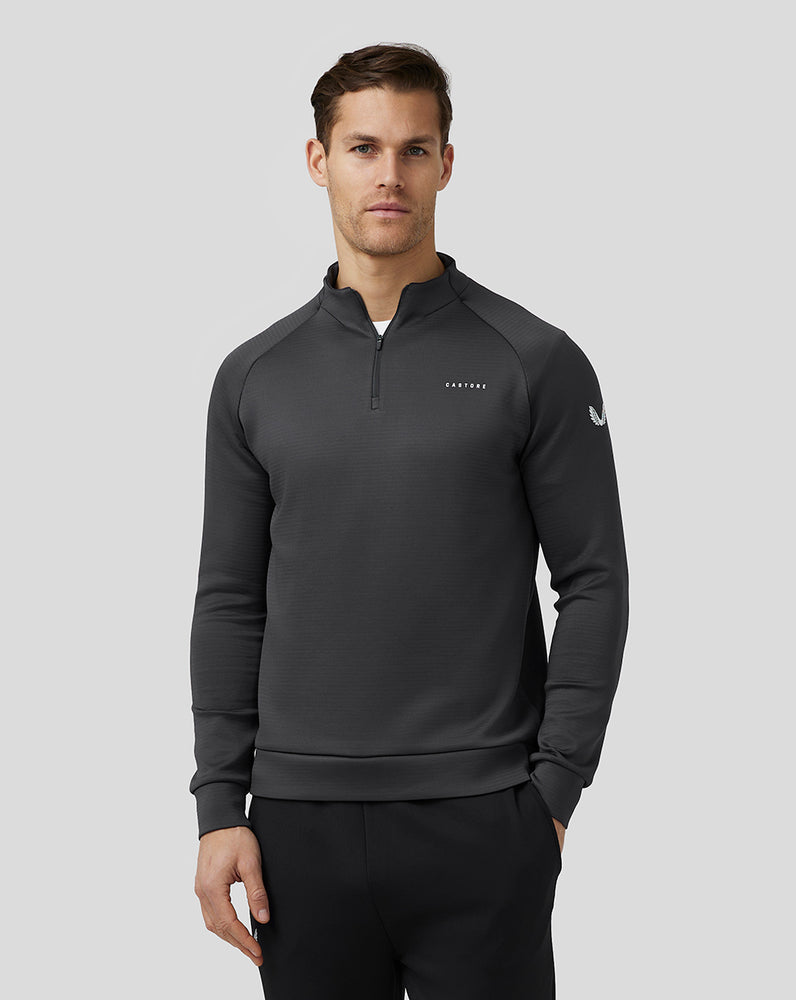 Castore Aeroscuba 1/4 Zip Gunmetal | XDQMUET-68