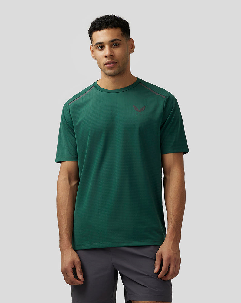 Castore Apex Aeromesh T-Shirt Zielone | WKQFGXL-86