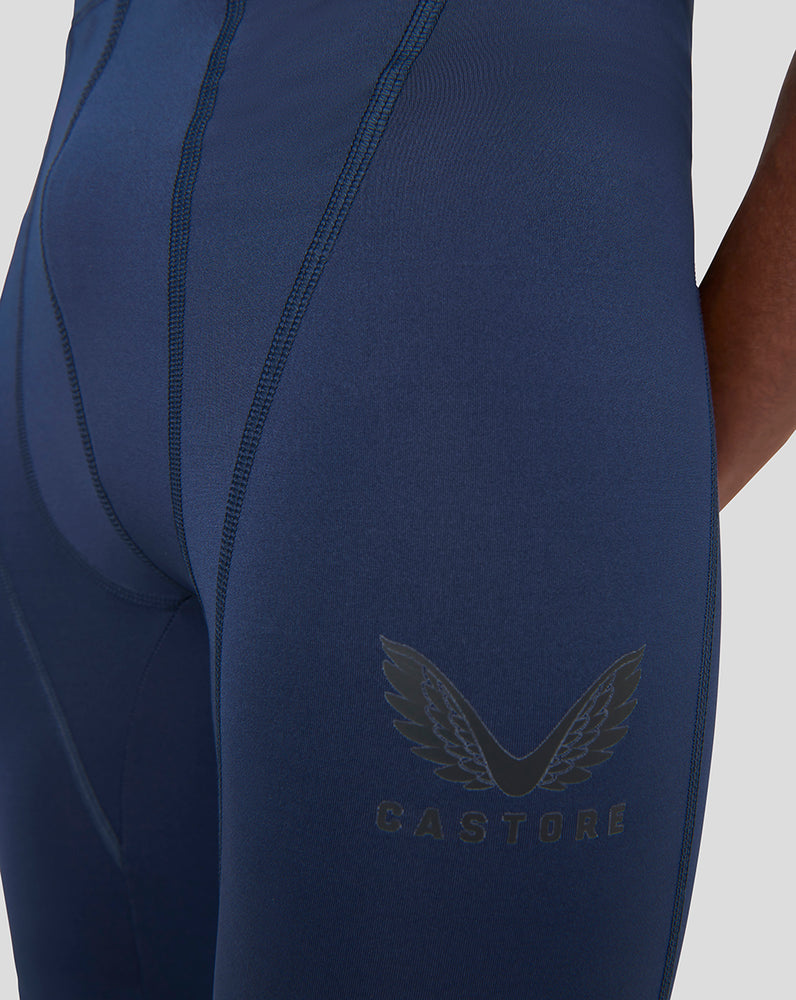 Castore Baselayer Shorts Granatowe | OILKWTH-40