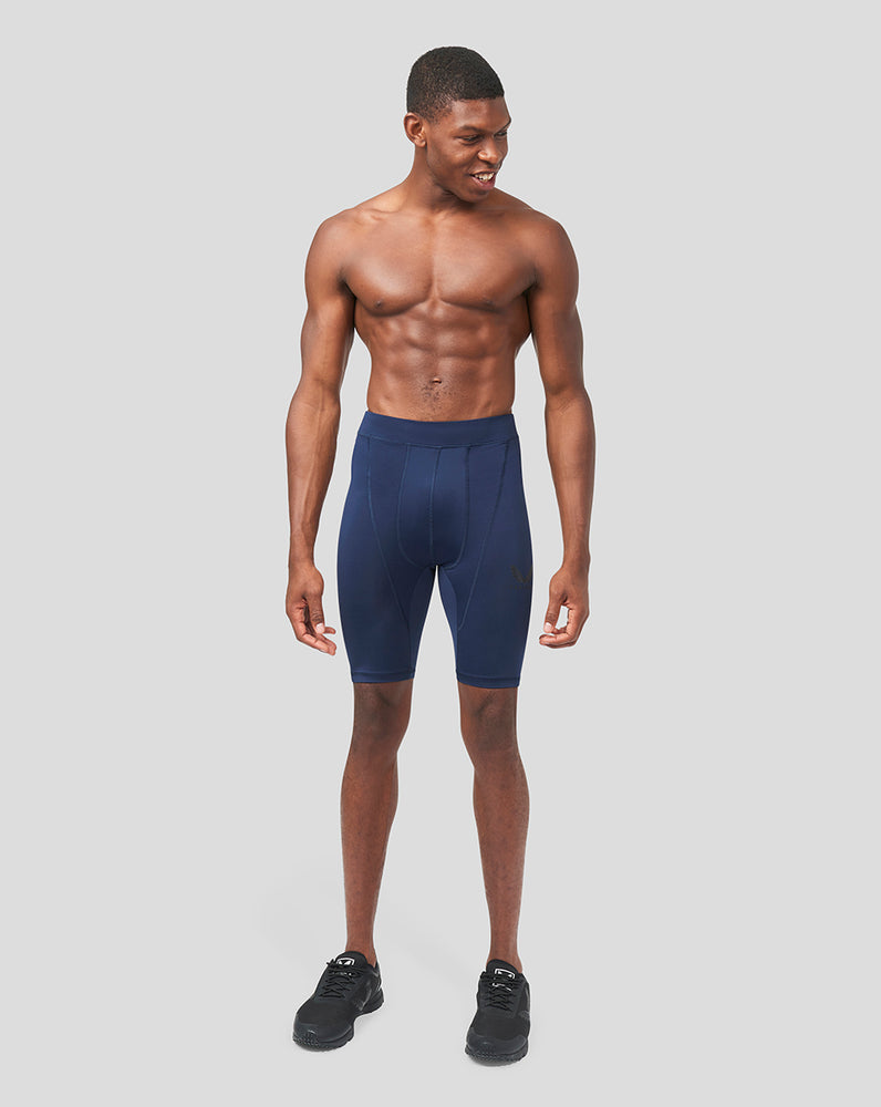 Castore Baselayer Shorts Granatowe | OILKWTH-40