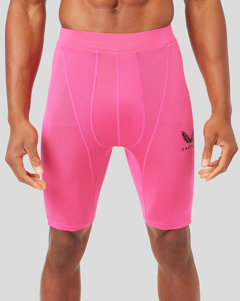 Castore Baselayer Shorts Różowe | HZKFBPV-56