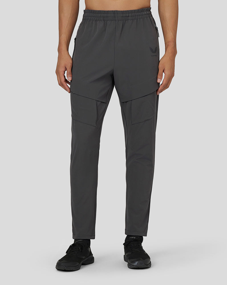 Castore Flex Woven Cargo Joggers Gunmetal | HGOLAPV-42