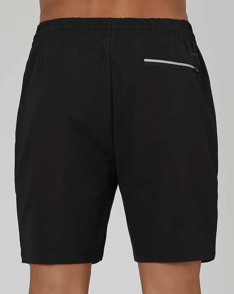 Castore Flex Woven Cargo Shorts Czarne | IKGFCPS-32