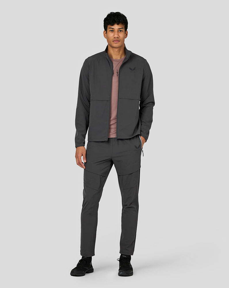 Castore Flex Woven Jacket Gunmetal | KPHMZDX-31