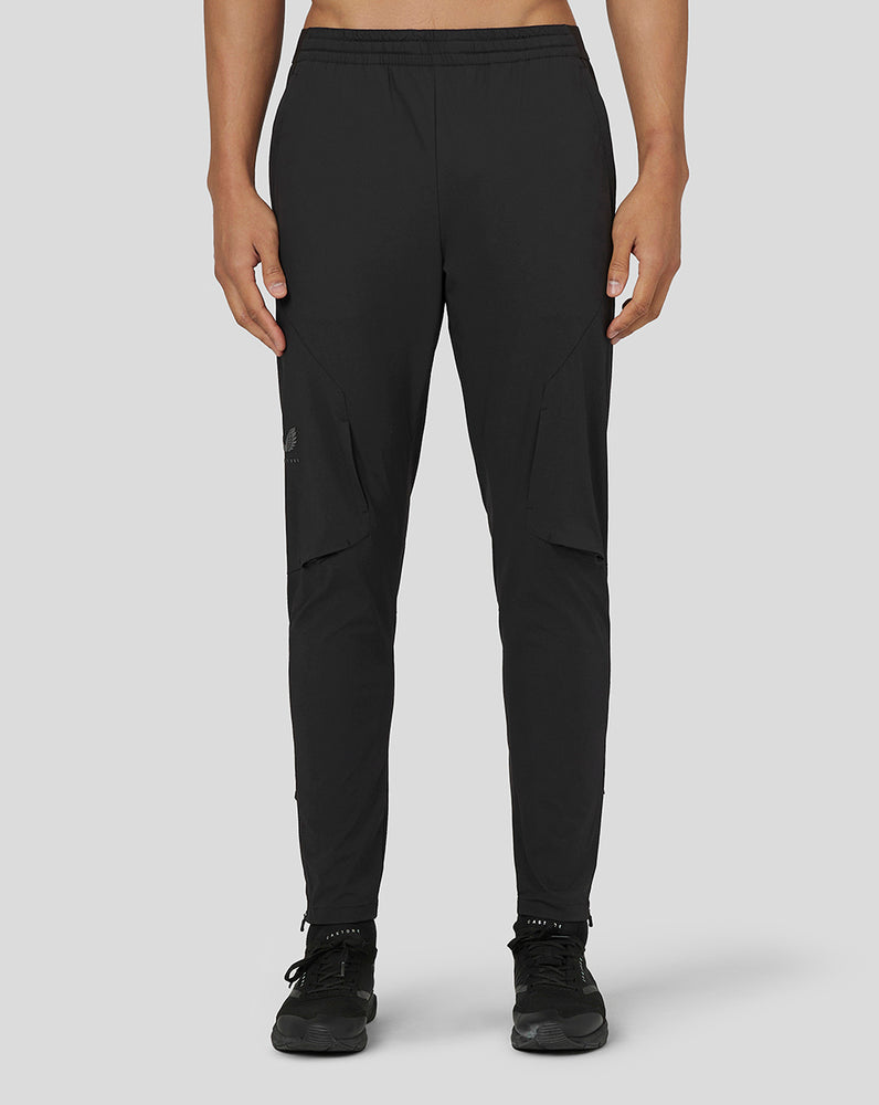 Castore Flex Woven Joggers Czarne | CDJERGO-36