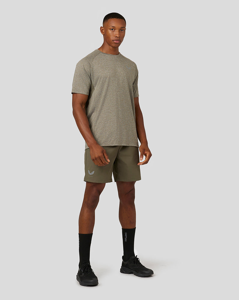 Castore Flow Breathable Woven Shorts Oliwkowe | WQZXYDL-76