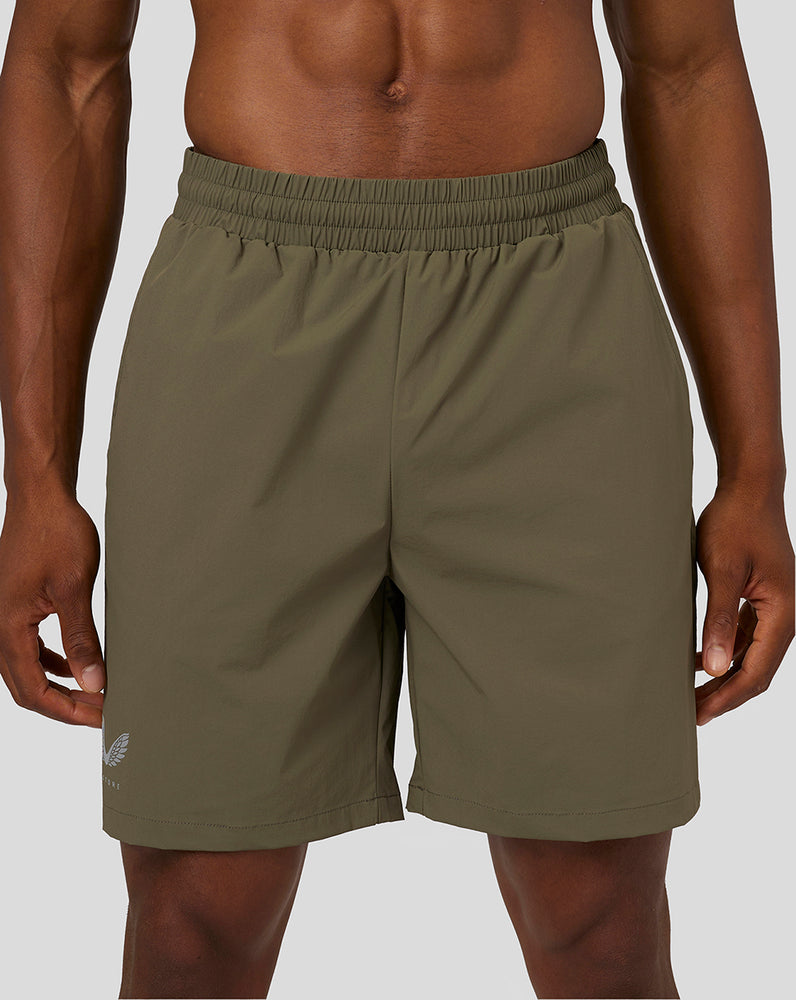 Castore Flow Breathable Woven Shorts Oliwkowe | WQZXYDL-76