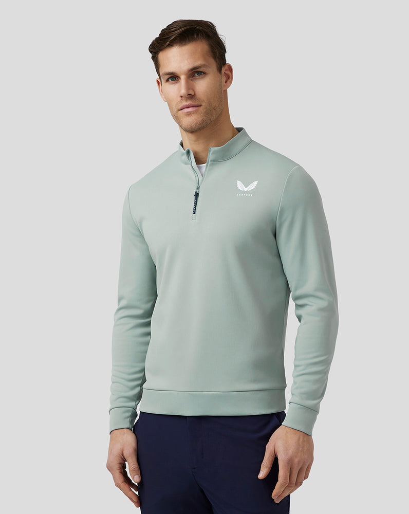 Castore Golf Club Classic Quarter Zip Top Niebieskie | ARCTBQH-47