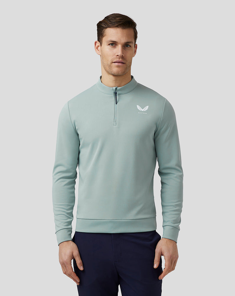 Castore Golf Club Classic Quarter Zip Top Niebieskie | ARCTBQH-47