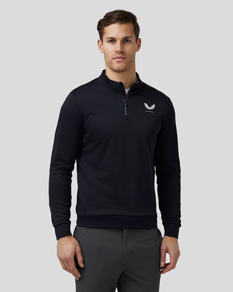 Castore Golf Club Classic Quarter Zip Top Granatowe | ZBQAEJC-83