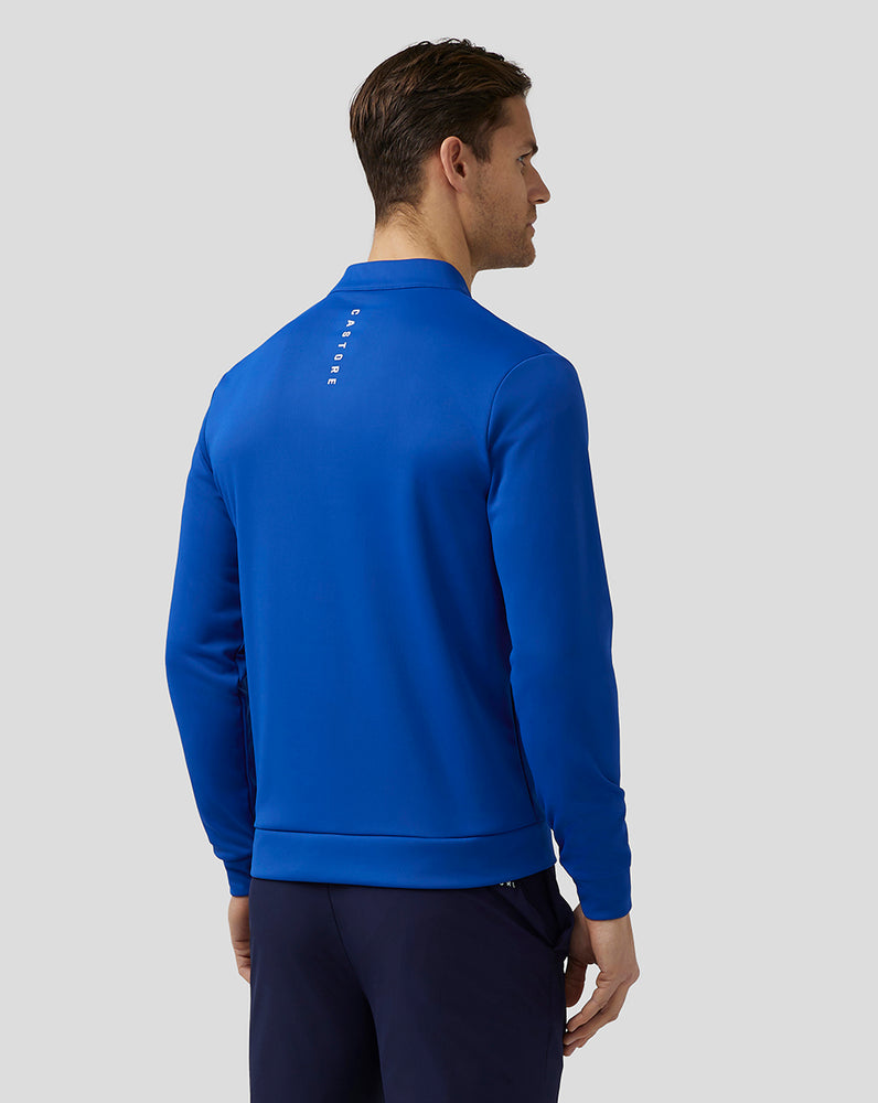 Castore Golf Club Classic Quarter Zip Top Królewski Niebieski Niebieskie | KHOLVGF-01