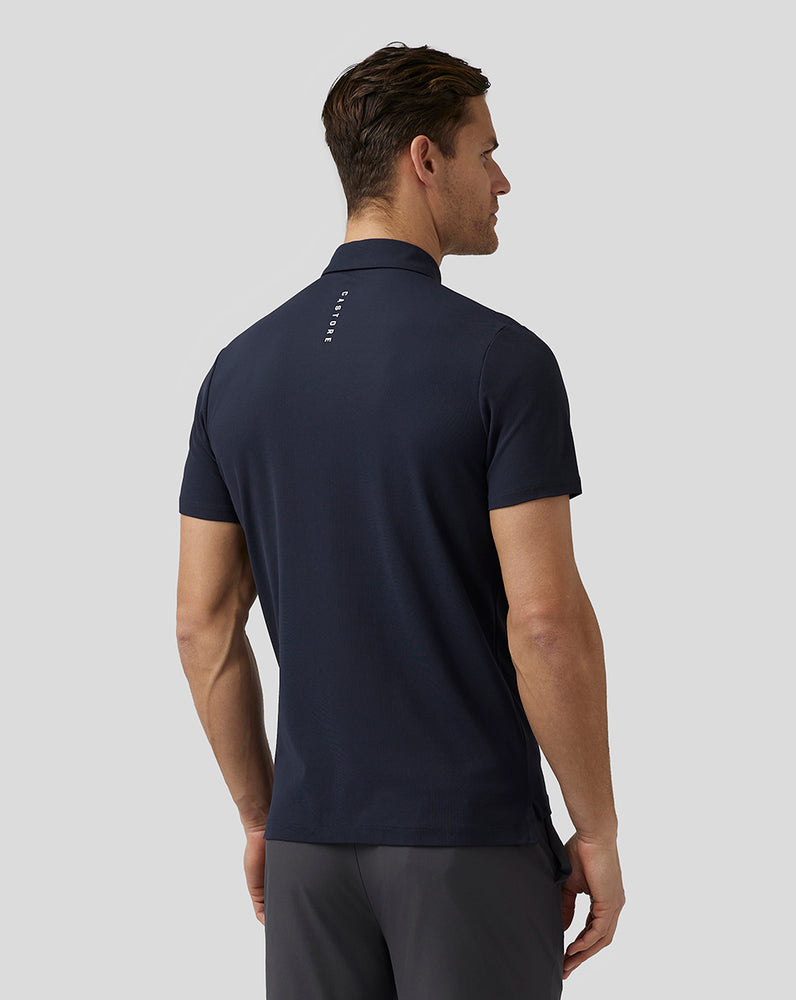 Castore Golf Essential Polo Granatowe | QMOGHXR-94