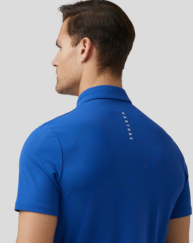 Castore Golf Essential Polo Królewski Niebieski Niebieskie | OXTBKER-48