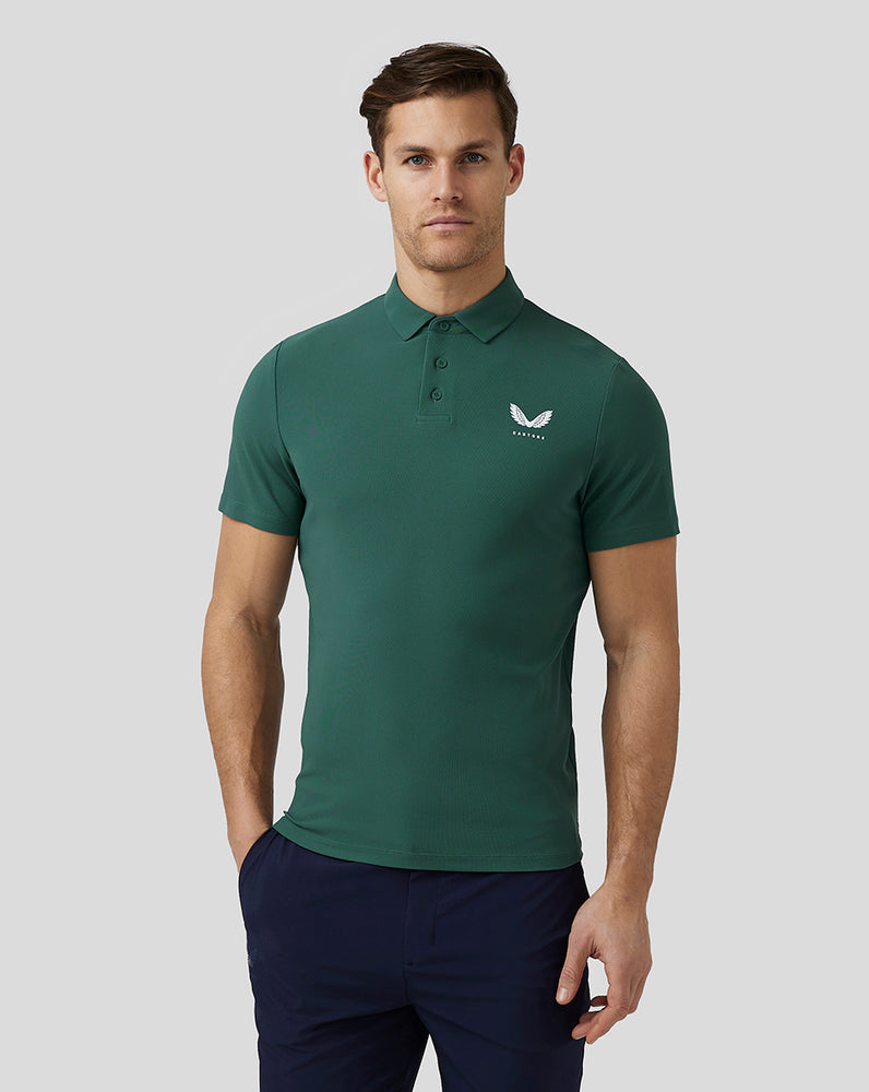 Castore Golf Essential Polo Zielone | SDGJAKY-69