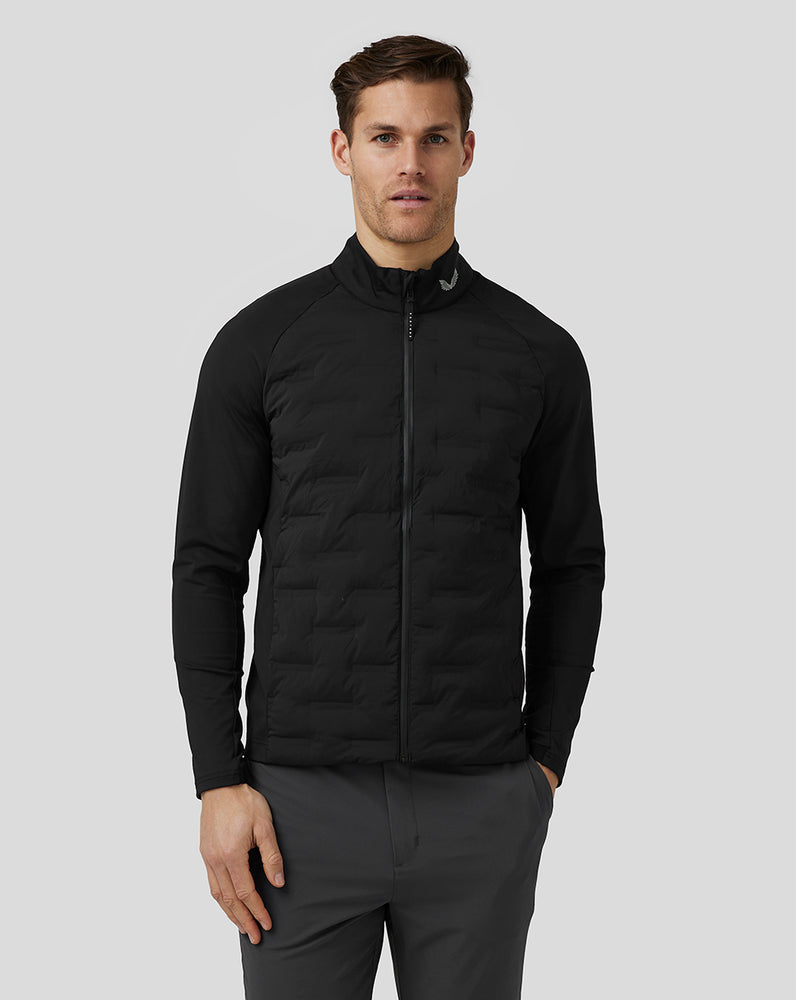 Castore Golf Hybrid Jacket Czarne | BFJIYSW-05