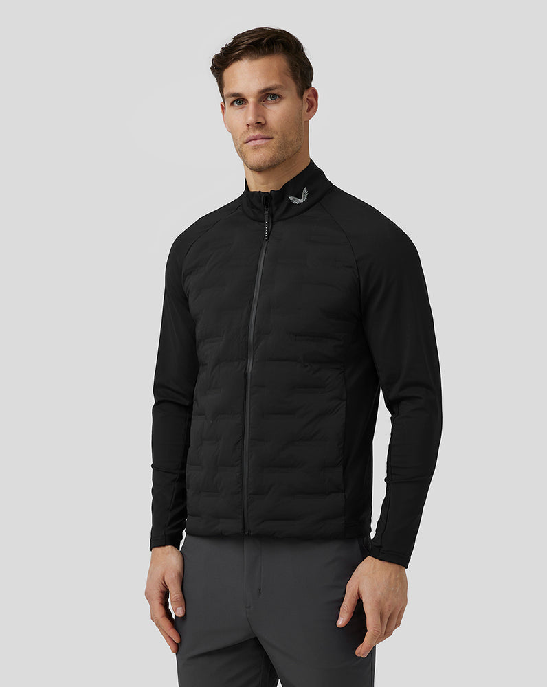 Castore Golf Hybrid Jacket Czarne | BFJIYSW-05