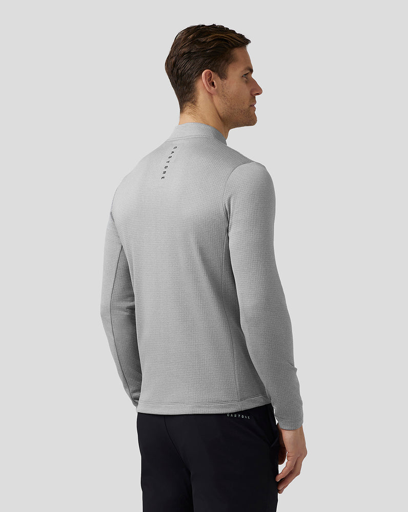 Castore Golf Pinnacle Tech Half Zip Top Steel | HMFRIQL-40