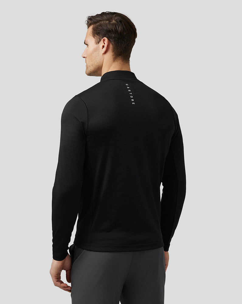 Castore Golf Pinnacle Tech Half Zip Top Czarne | UWBCKTX-17