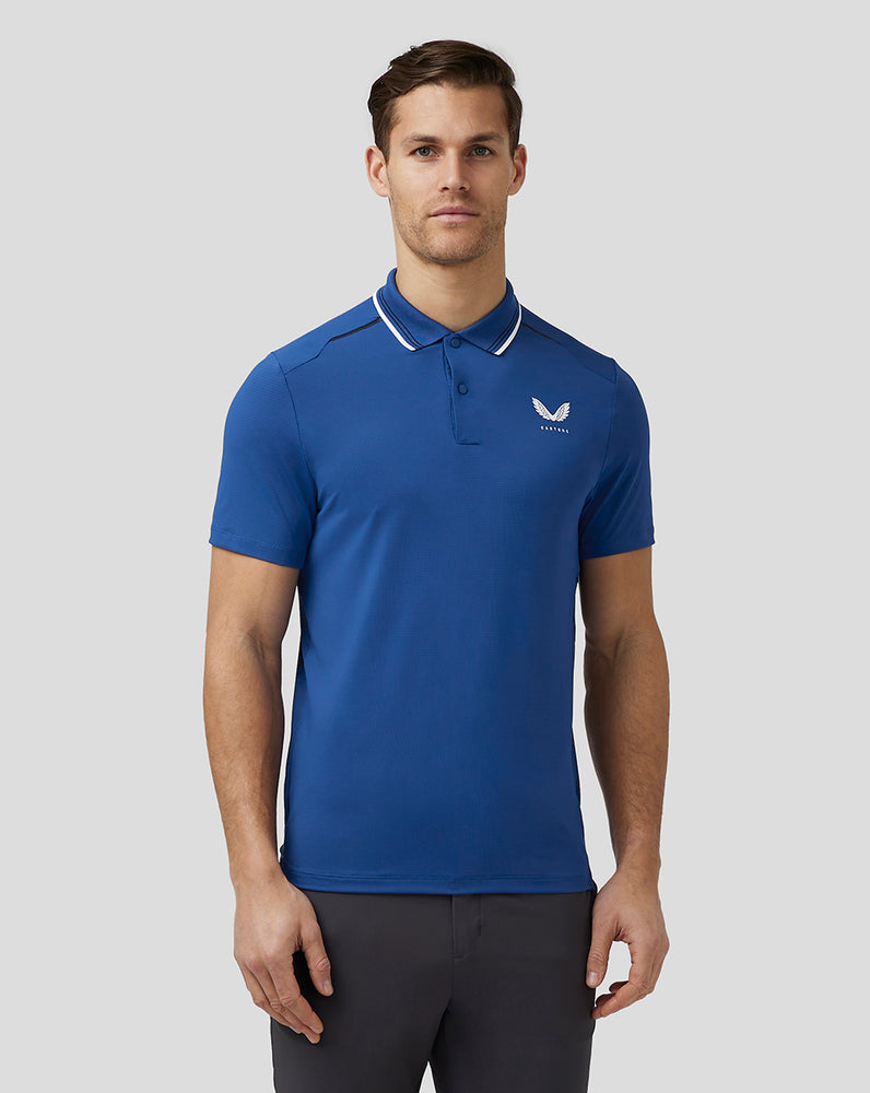 Castore Golf Tech Polo Królewski Niebieski Niebieskie | KSRMDIF-30