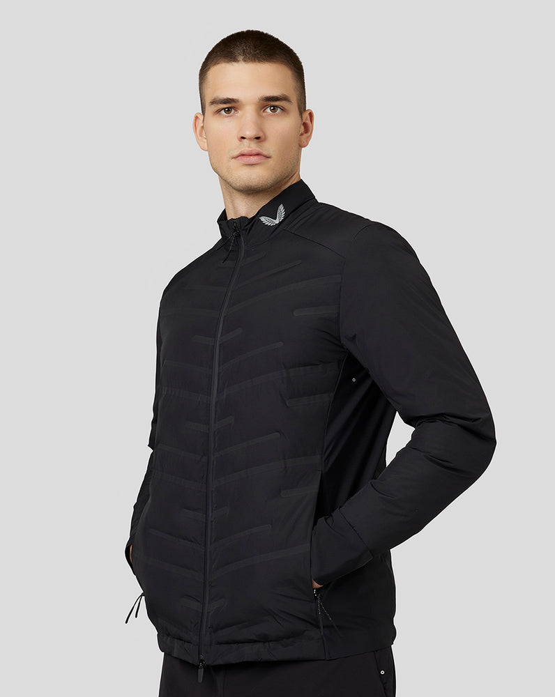 Castore Zone Hybrid Jacket Czarne | IKTVLBD-03