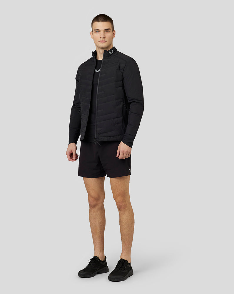 Castore Zone Hybrid Jacket Czarne | IKTVLBD-03