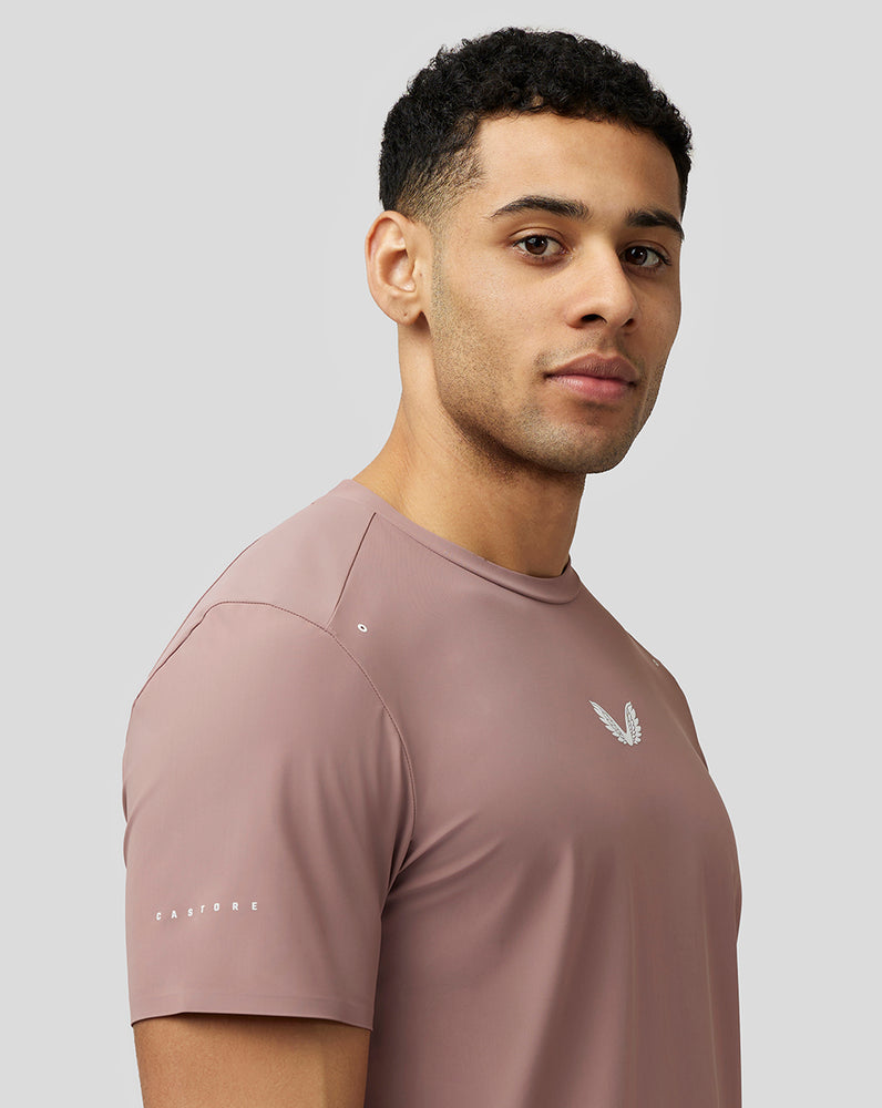 Castore Zone Ventilation Training T-Shirt Peach Clay | KXDRAVJ-47