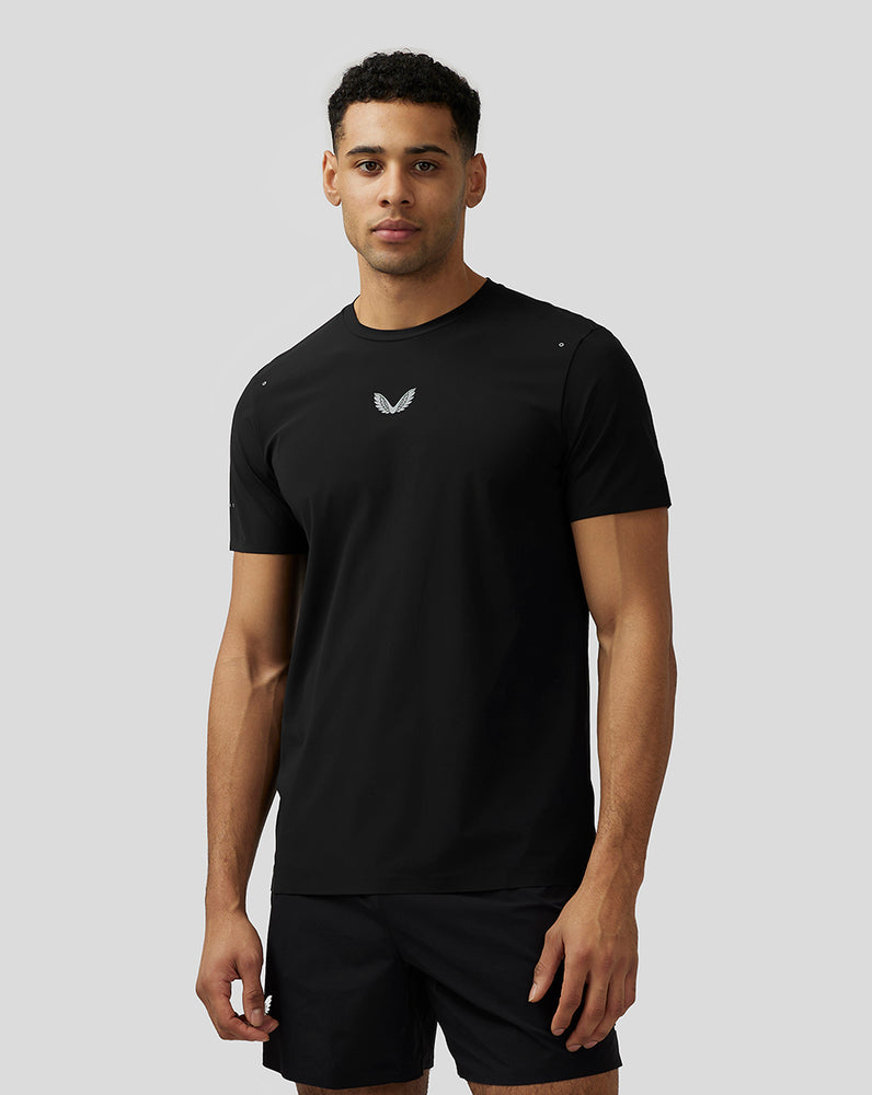 Castore Zone Ventilation Training T-Shirt Czarne | XAERKMY-65